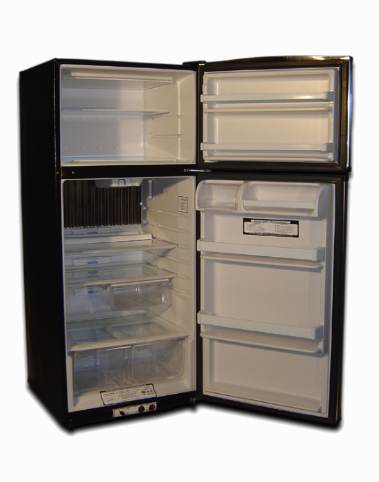 EZ Freeze 15 Cubic Foot Stainless Steel Natural Gas Refrigerator - Image 2