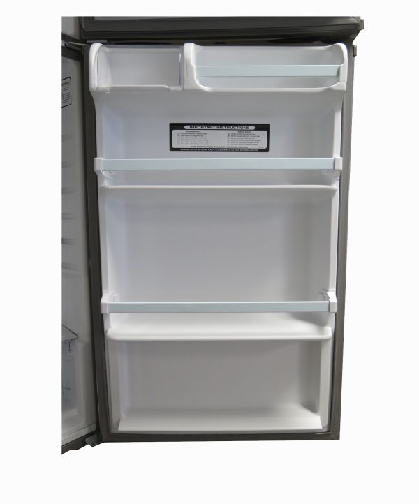 15 Cubic EZ Freeze Stainless Steel Fridge Door Interior Shelves