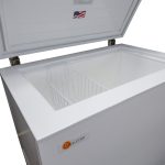 Solar chest freezer interior basket