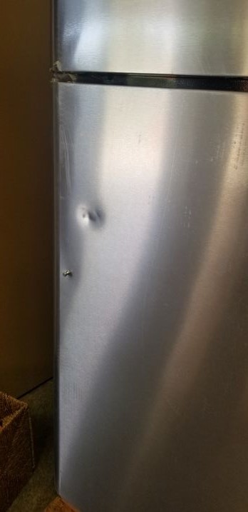 Freight damaged discounted 21 Cu Ft Stainless Steel Propane Refrigerator-SOLD - Image 5