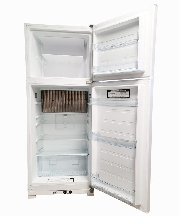Interior of 14 Cubic Foot EZ Freeze propane fridge