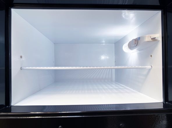 SunStar Stainless Steel 16 Cubic Foot Upright AC/DC Solar Fridge Freezer Combo - Image 4