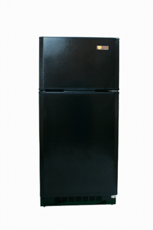 Black Sunstar Refrigerator Freezer
